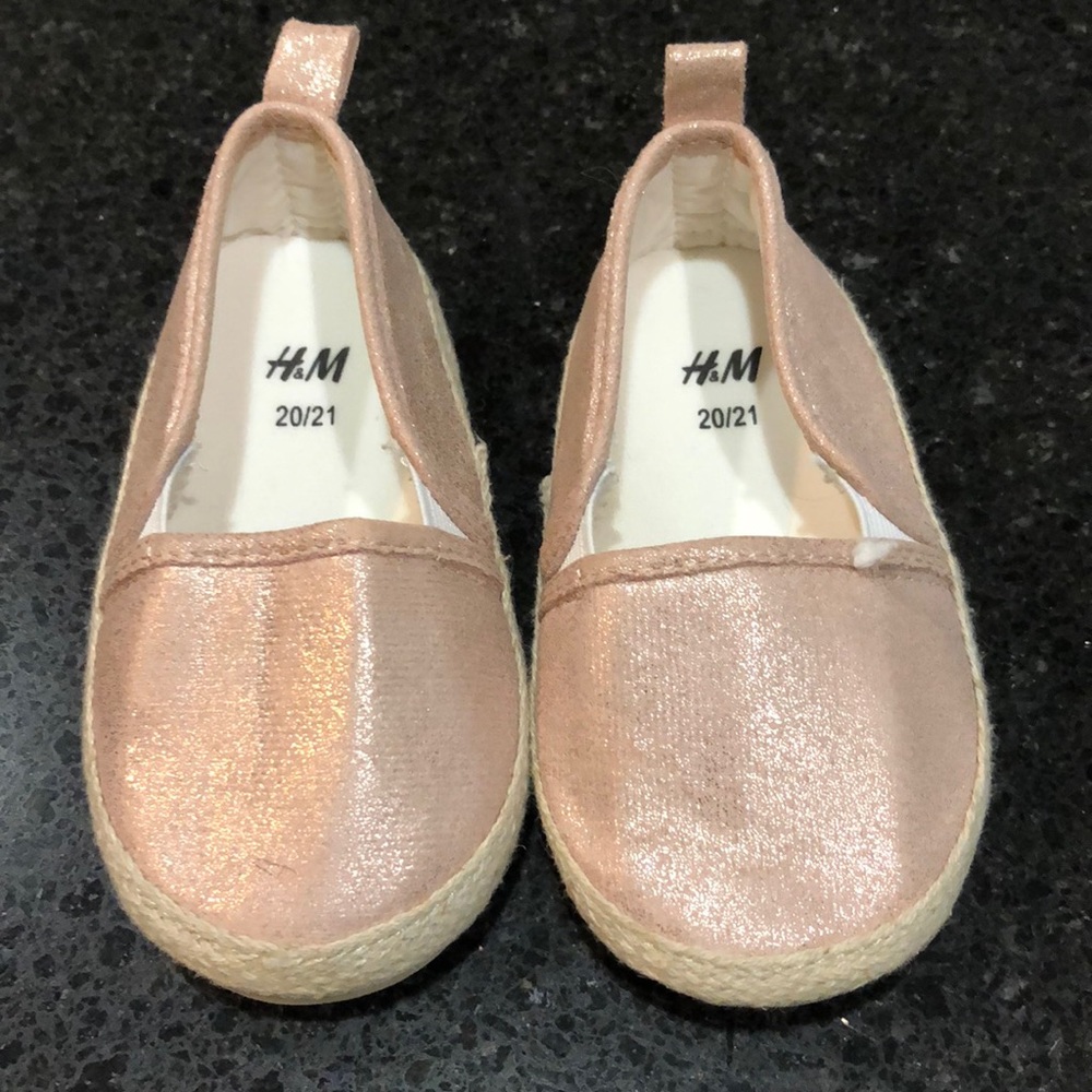 Pink Sparkle Flats